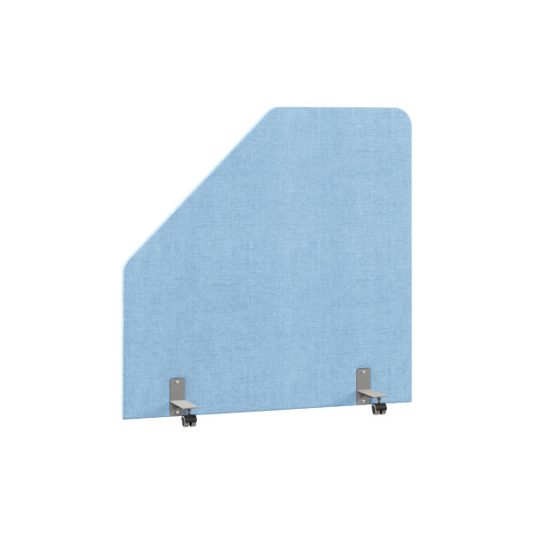 Акустическая перегородка на роликовых опорах RA.S.R-140/140 KITON 01/Серый 1400х28х1400 RAND Acousti в Рязани 