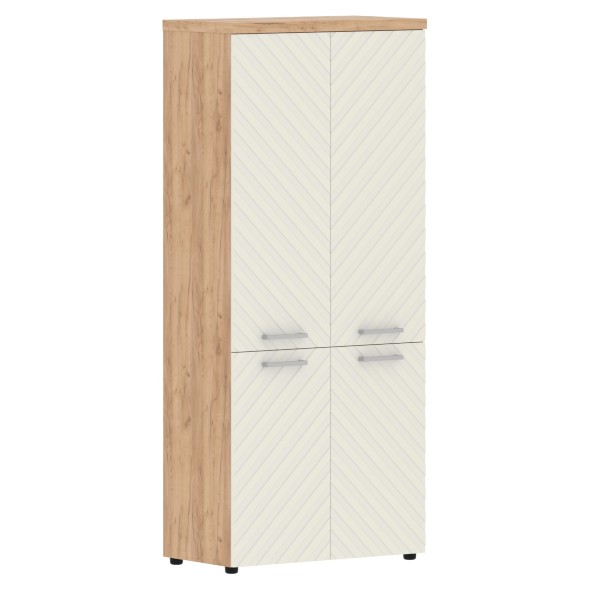 Шкаф со средними и малыми дверьми TLHC 85.3 856х450х1968 TORR LUX в Рязани 