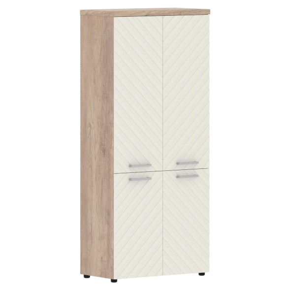 Шкаф со средними и малыми дверьми TLHC 85.3 856х450х1968 TORR LUX в Рязани 