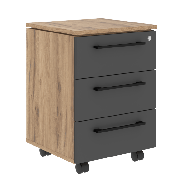 Тумба мобильная MMC-3D.A 465х450х652 MORIS TREND в Рязани 