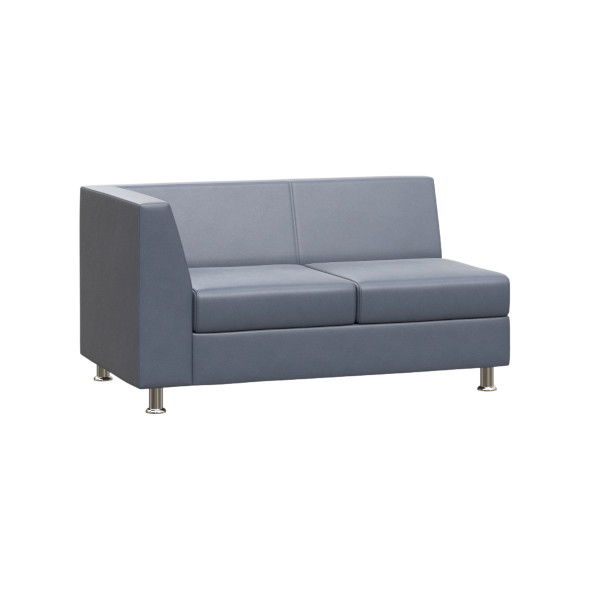 Prime Секция с подлокотником двухместная правая PR.SP-2 (R) 1300*770*720