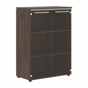 Шкаф со стеклянными дверьми MMC 85.2 854х423х1188 MORRIS TREND