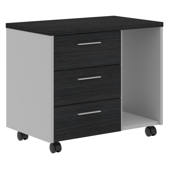 Тумба подкатная с отделением д/СБ OLC-3D.A 733х450х625 OFFIX NEW в Рязани 