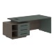Стол руководителя с тумбой VCT 2190(L) 2100х900х750 VELION в Рязани 