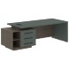 Стол руководителя с тумбой VCT 2390(L) 2300х900х750 VELION в Рязани 