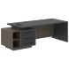 Стол руководителя с тумбой VCT 2390(L) 2300х900х750 VELION в Рязани 